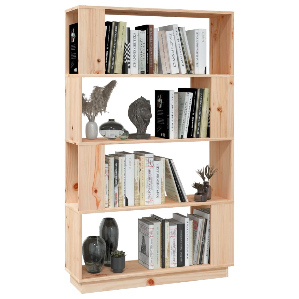 Libreria/Divisorio 80x25x132 cm in Legno Massello di Pino | homemem39