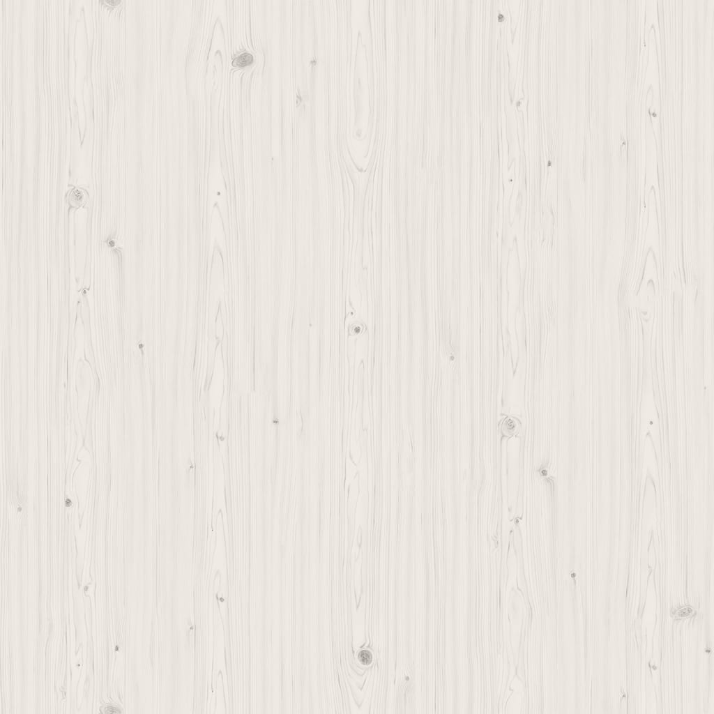 Libreria/Divisorio Bianco 80x25x132 cm Legno Massello di Pino | homemem39