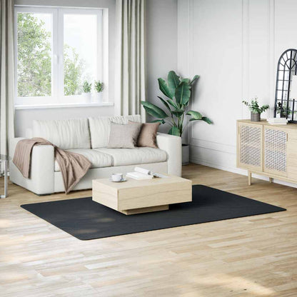 Tappeto Lavabile Soffice Pelo Corto 160x230 cm Antiscivolo Nero | homemem39