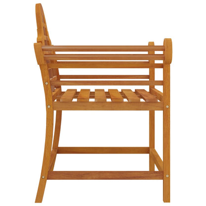 Sedie da Giardino 2 pz 91x62x94 cm in Legno Massello di Teak - homemem39