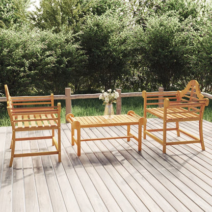 Sedie da Giardino 2 pz 91x62x94 cm in Legno Massello di Teak - homemem39