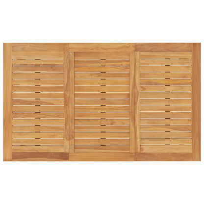 Tavolo Batavia 150x90x75 cm Legno Massello di Teak