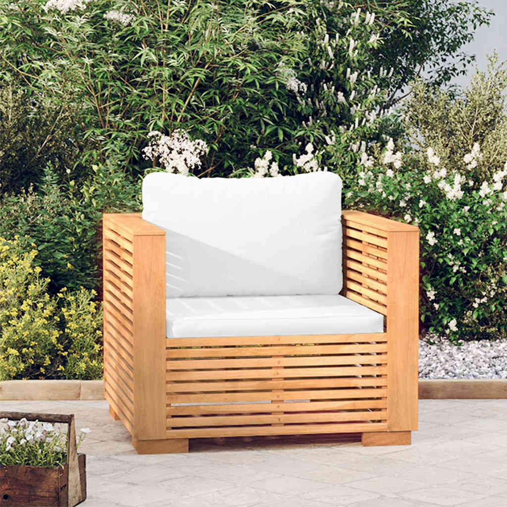 Divano da Giardino Cuscini legno massello