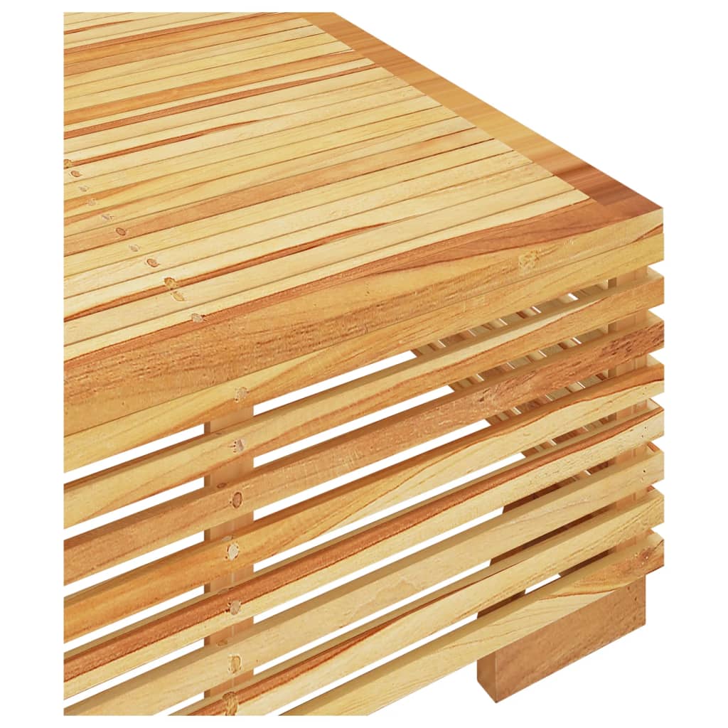 Set Divani da Giardino 2 pz in Legno Massello di Teak | homemem39