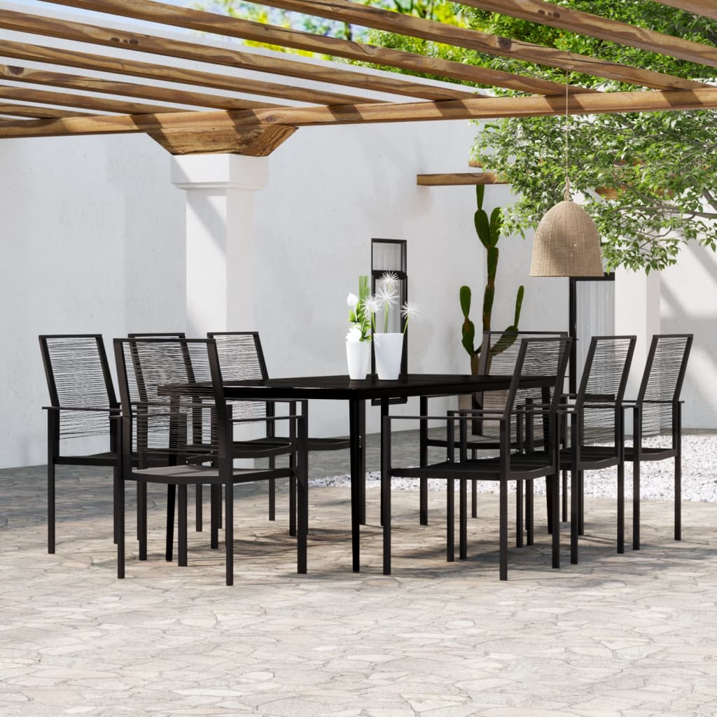 Set Mobili da Pranzo da Giardino 9 pz - homemem39