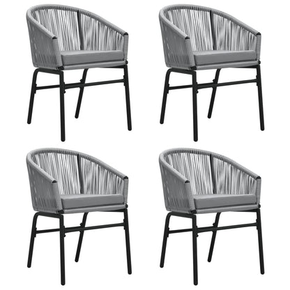 Set Mobili da Pranzo per Giardino 5 pz Antracite | homemem39