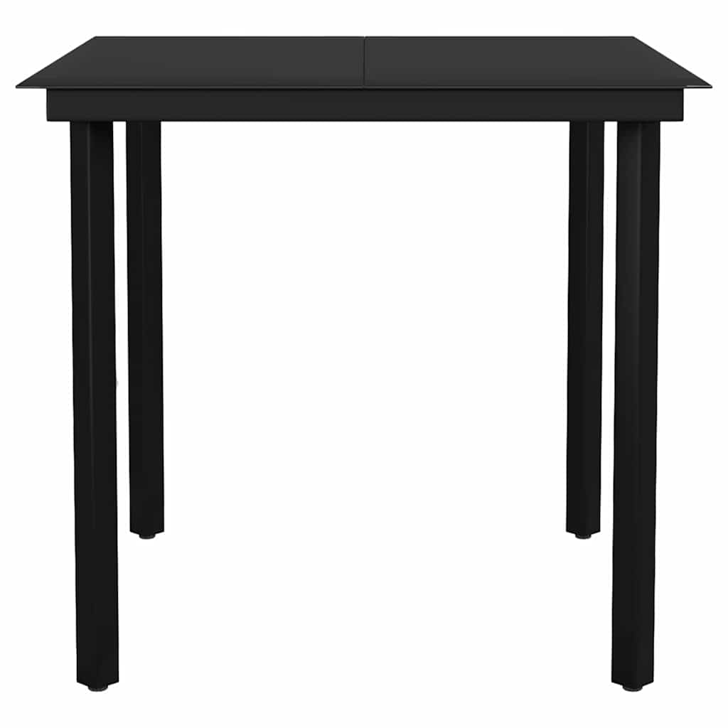 Set Mobili da Pranzo per Giardino 5 pz Bianco