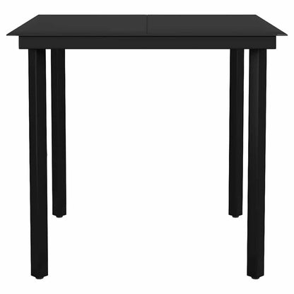 Set Mobili da Pranzo per Giardino 5 pz Bianco