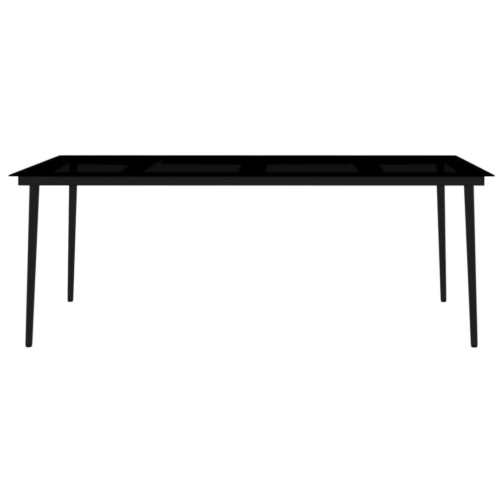 Set da Pranzo da Giardino 9 pz Bianco | homemem39