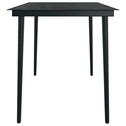 Set da Pranzo da Giardino 5 pz Nero | homemem39