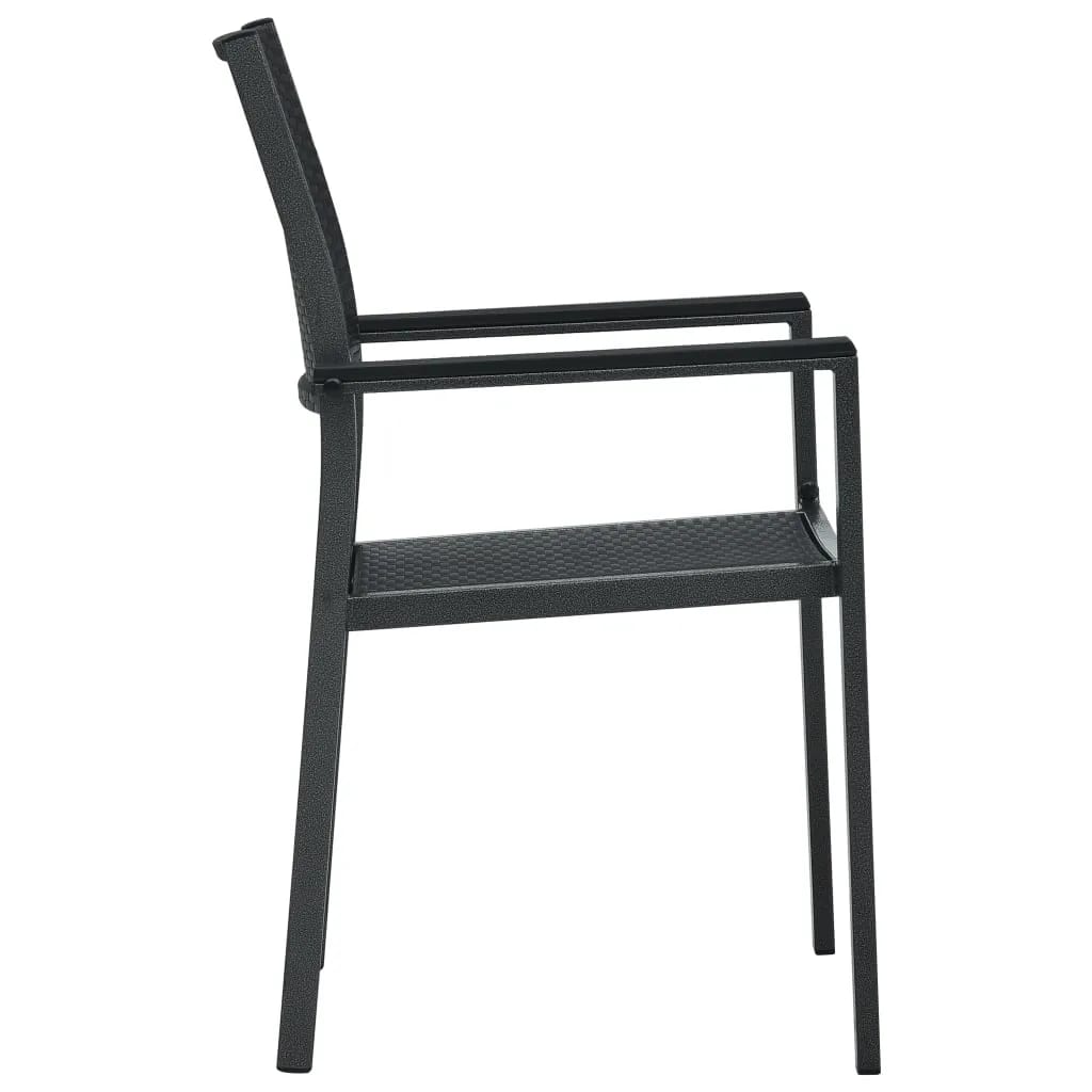 Set da Pranzo da Giardino 9 pz Nero | homemem39