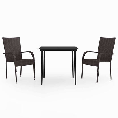 Set da Pranzo da Giardino 3 pz
