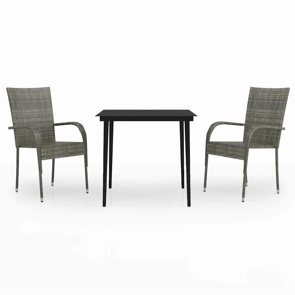 Set da Pranzo da Giardino 3 pz