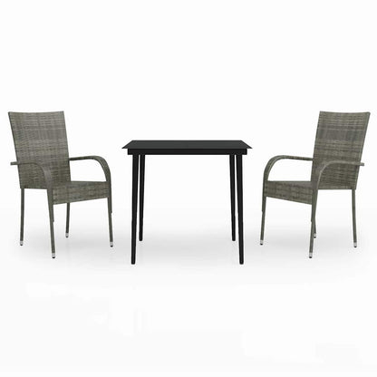 Set da Pranzo da Giardino 3 pz