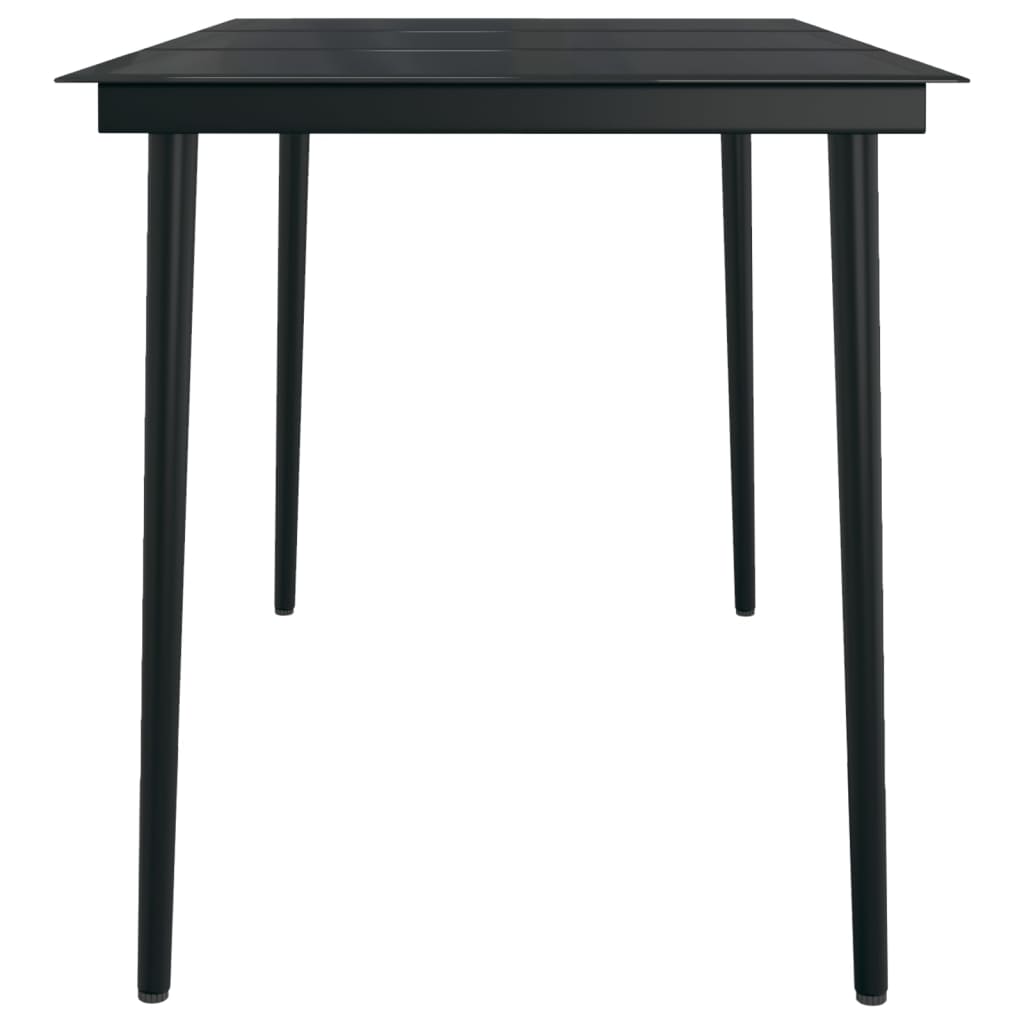 Set da Pranzo da Giardino 5 pz con Cuscini Grigio | homemem39
