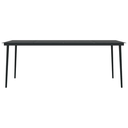 Set da Pranzo da Giardino 7 pz con Cuscini Grigio | homemem39