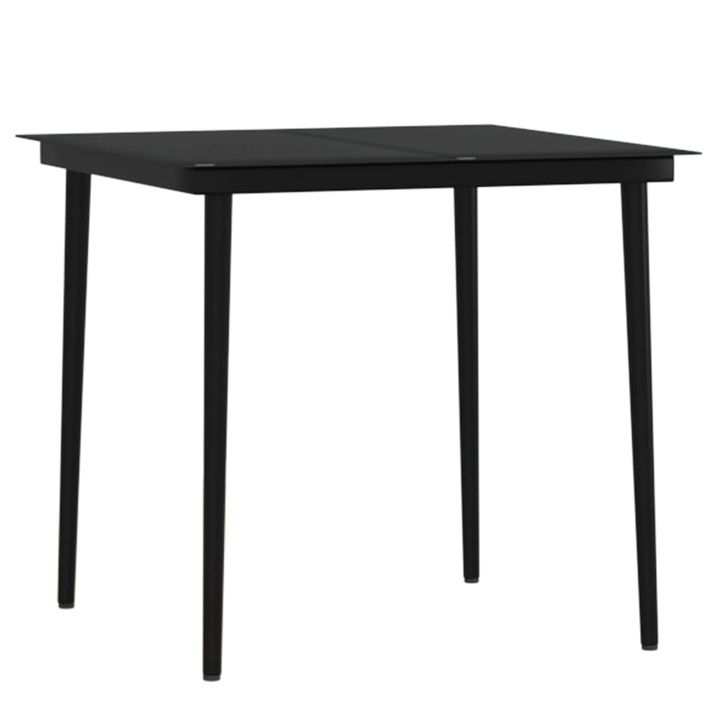 Set da Pranzo da Giardino 3 pz con Cuscini Marrone - homemem39