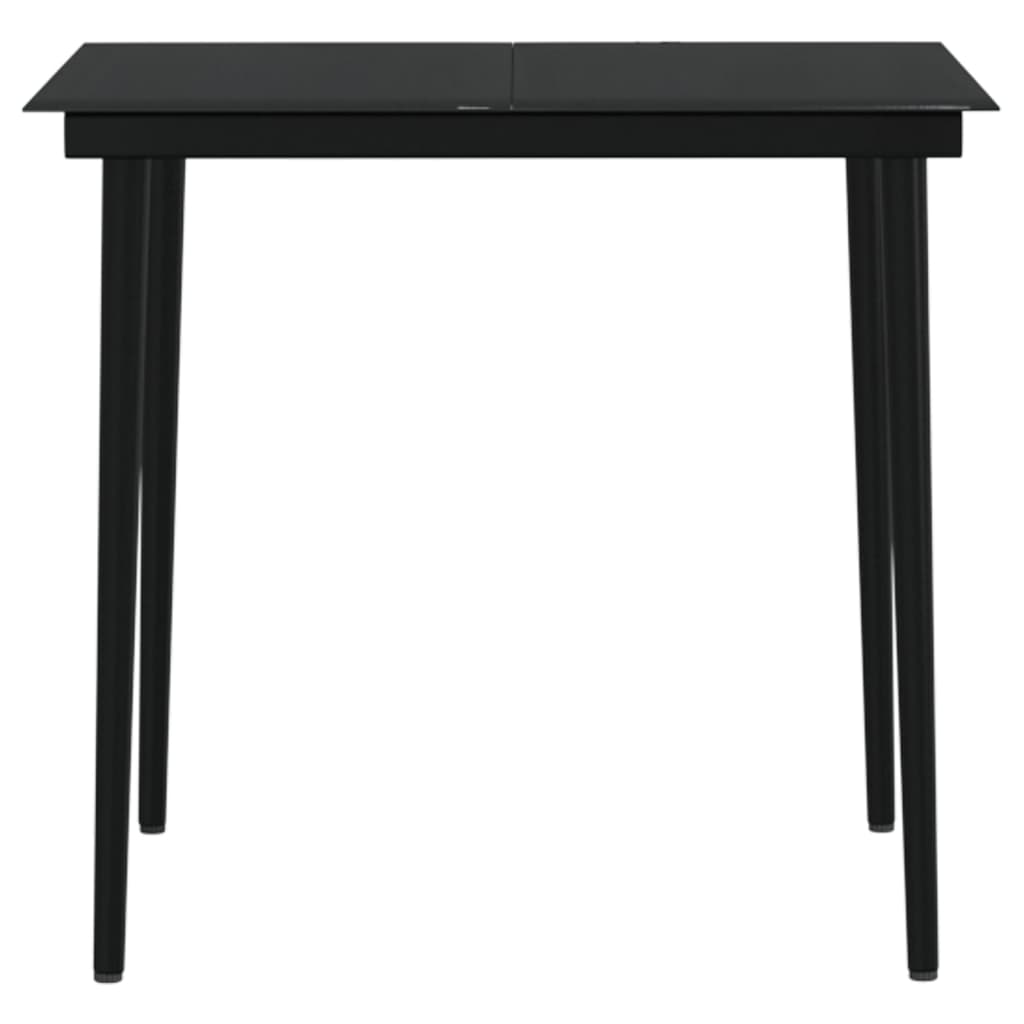 Set da Pranzo da Giardino 3 pz con Cuscini Marrone | homemem39
