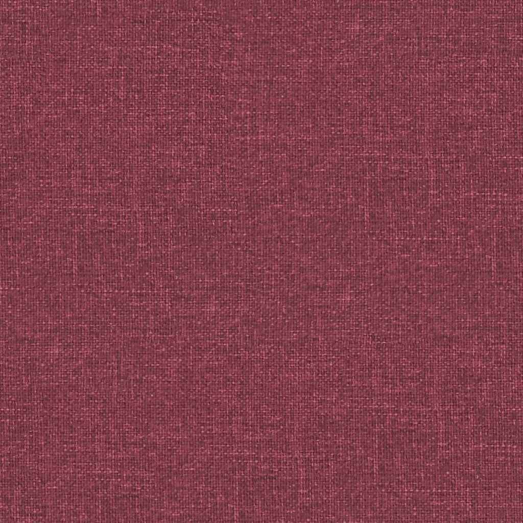 Poltrona Reclinabile in Tessuto Rosso Vino