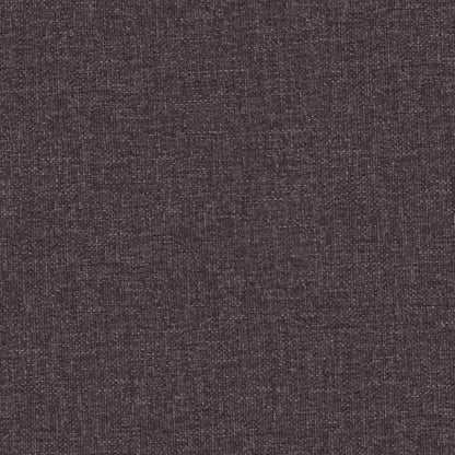 Poltrona Reclinabile Marrone Scuro in Tessuto