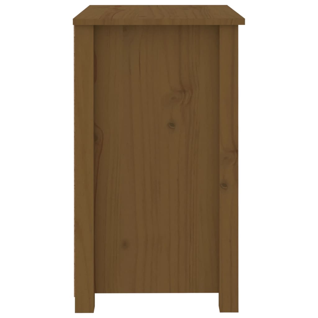 Comodini 2 pz Ambra 50x35x61,5 cm in Legno Massello di Pino - homemem39
