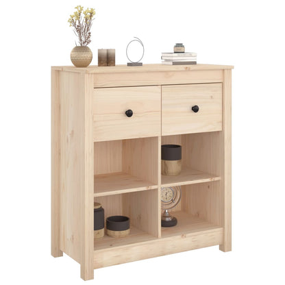 Credenza 70x35x80 cm in Legno Massello di Pino - homemem39