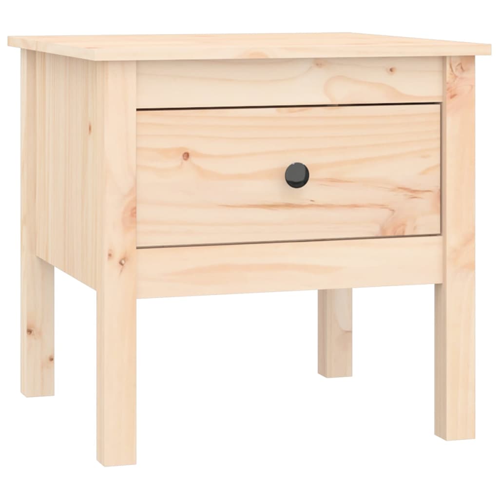 Tavolino 50x50x49 cm Legno Massello di Pino - homemem39