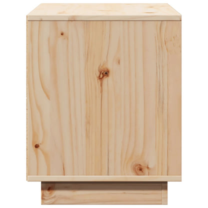 Mobile Porta TV 74x35x44 cm in Legno Massello di Pino - homemem39