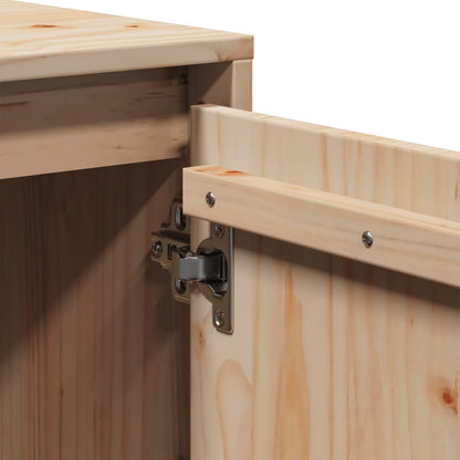 Mobile Porta TV 74x35x44 cm in Legno Massello di Pino - homemem39