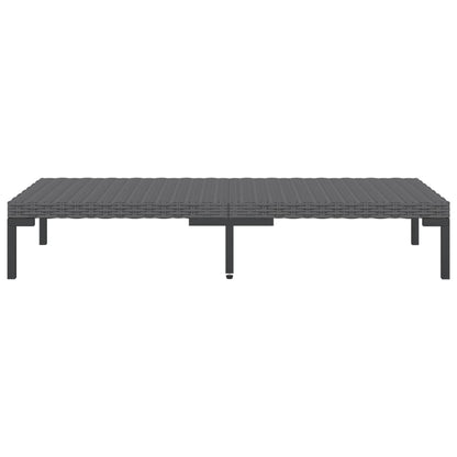 Divani da Giardino 6 pz con Cuscini in Polyrattan Grigio Scuro | homemem39