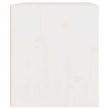 Mobili Porta TV 3 pz Bianchi in Legno Massello di Pino - homemem39