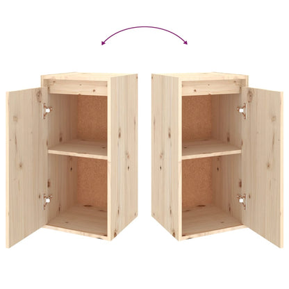Mobili Porta TV 3 pz in Legno Massello di Pino