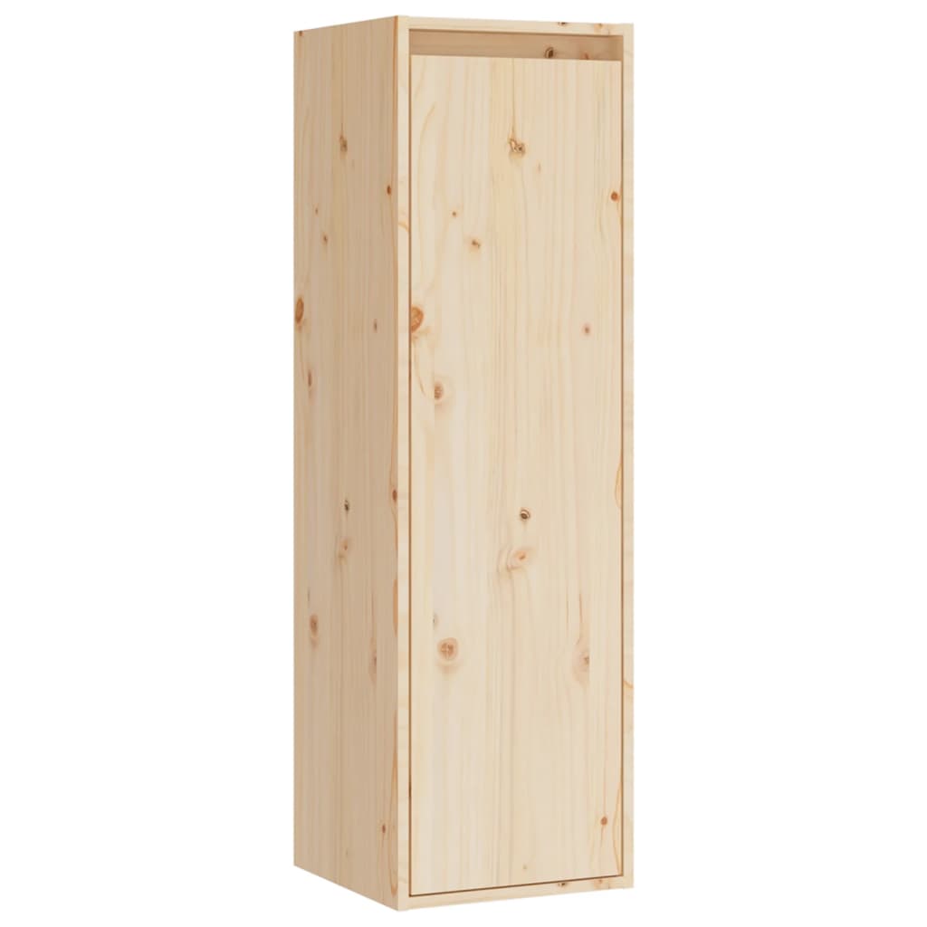 Mobili Porta TV 3 pz in Legno Massello di Pino