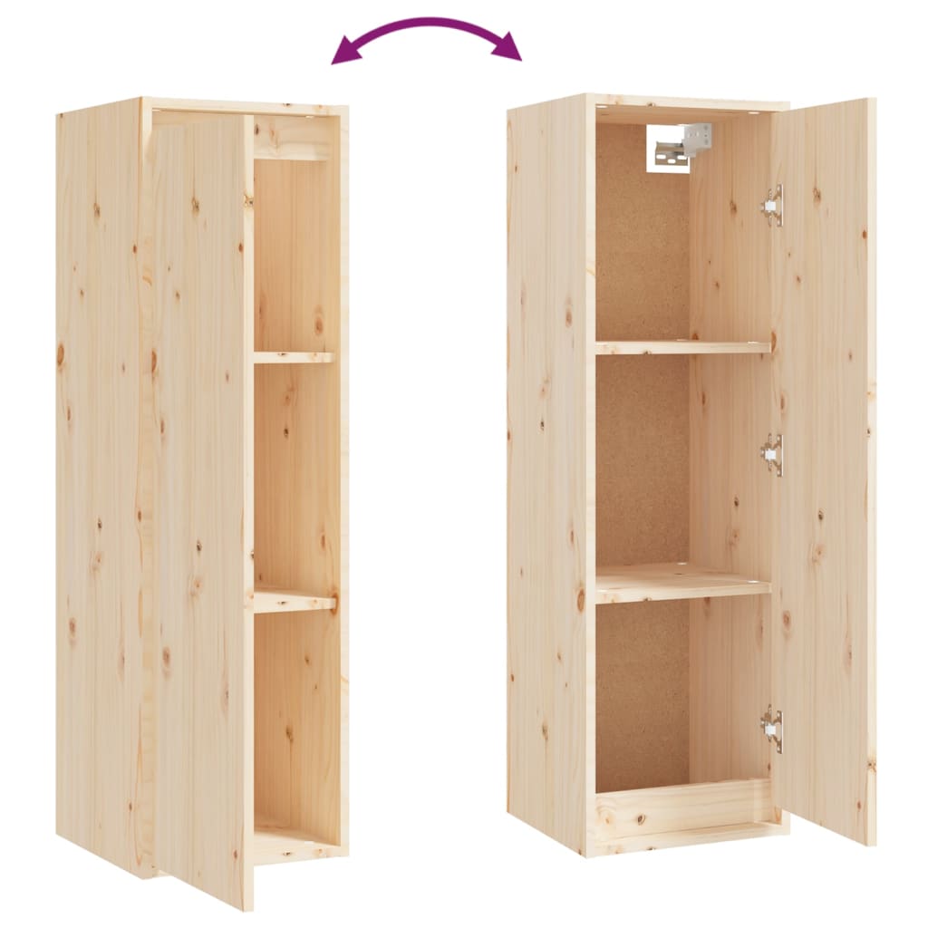 Mobili Porta TV 3 pz in Legno Massello di Pino