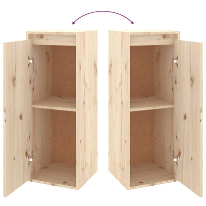 Mobili Porta TV 3 pz in Legno Massello di Pino