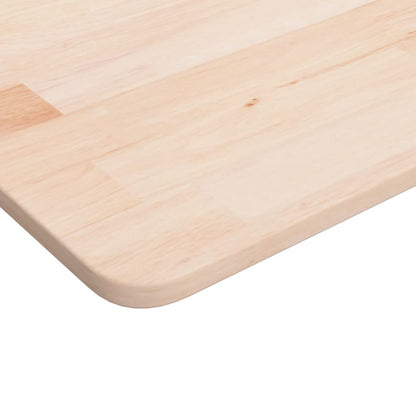 Piano Tavolo Quadrato 60x60x1,5 cm Massello Rovere Non Trattato | homemem39