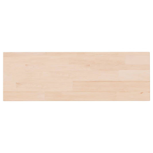 Ripiano 60x20x1,5 cm Legno Massello di Rovere Non Trattato | homemem39