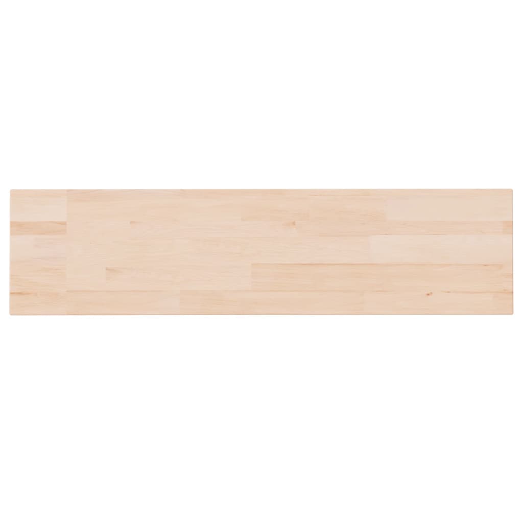 Ripiano 80x20x1,5 cm Legno Massello di Rovere Non Trattato | homemem39