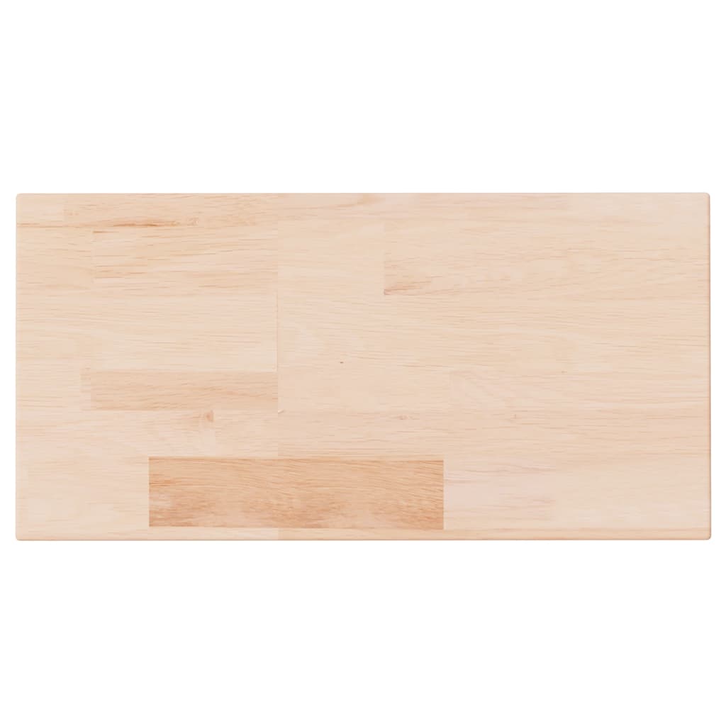 Ripiano 40x20x2,5 cm Legno Massello di Rovere Non Trattato | homemem39