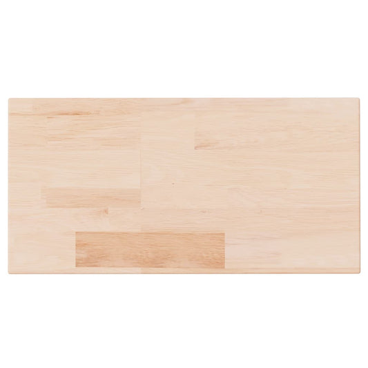 Ripiano 40x20x2,5 cm Legno Massello di Rovere Non Trattato | homemem39