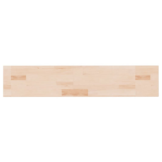 Ripiano 100x20x2,5 cm Legno Massello di Rovere Non Trattato | homemem39