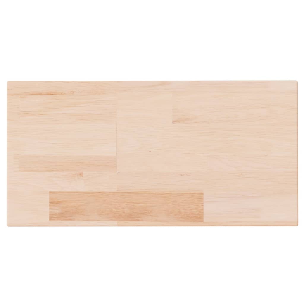 Ripiano 40x20x4 cm Legno Massello di Rovere Non Trattato | homemem39