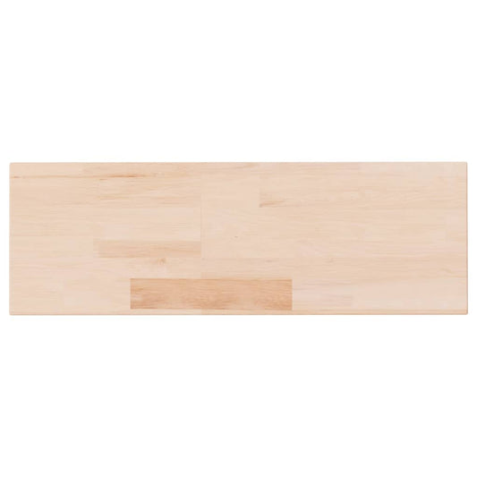 Ripiano60x20x4 cm Legno Massello di Rovere Non Trattato | homemem39