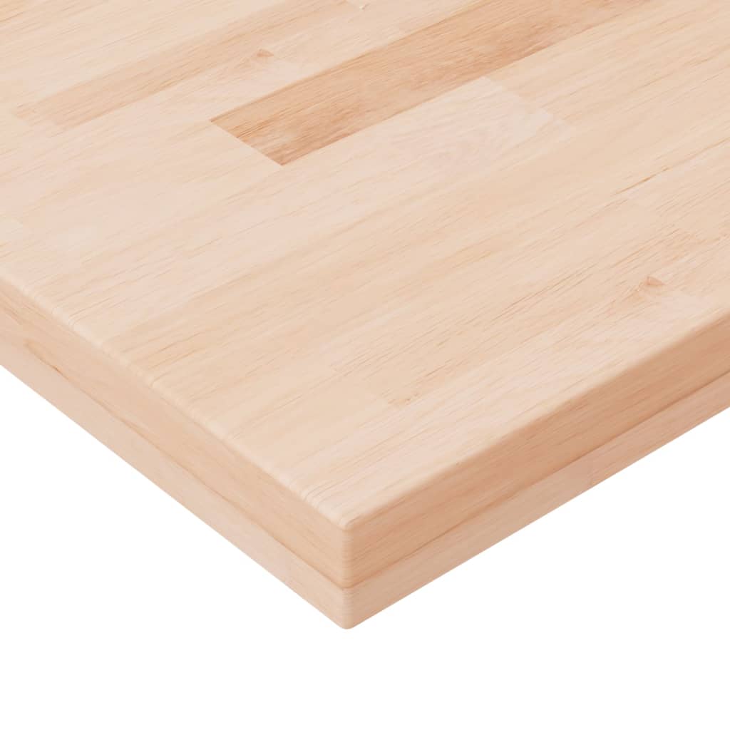 Ripiano 80x20x4 cm Legno Massello di Rovere Non Trattato | homemem39