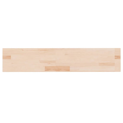 Ripiano 100x20x4 cm Legno Massello di Rovere Non Trattato | homemem39