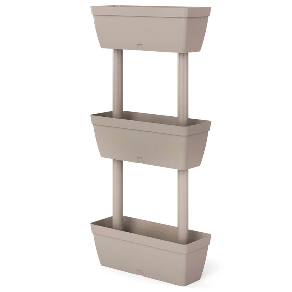 Fioriere da Giardino 6 pz Grigio Talpa
