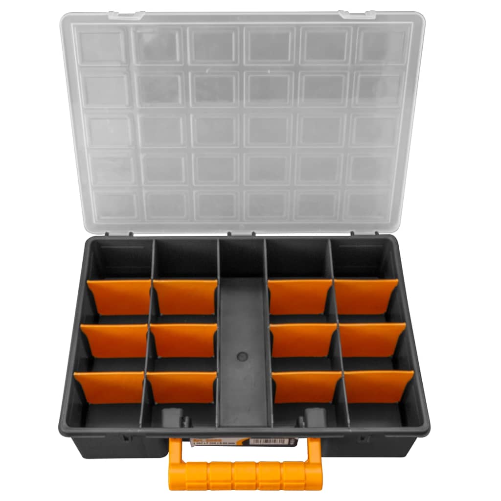 Cassette a Scomparti 2 pz Divisori Rimovibili 360x250x85 mm PP | homemem39