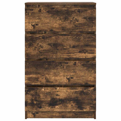 Credenza Rovere Fumo 60x35x98,5 cm in Legno Multistrato - homemem39