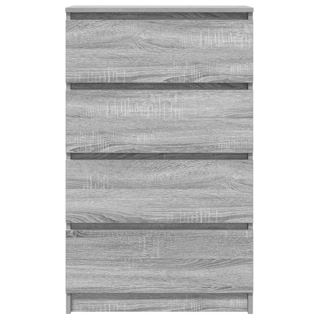 Credenza Grigio Sonoma 60x35x98,5 cm in Legno Multistrato - homemem39
