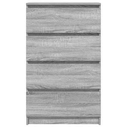 Credenza Grigio Sonoma 60x35x98,5 cm in Legno Multistrato - homemem39
